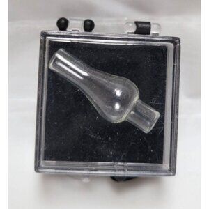 Vintage Miniature Lantern Clear Glass Globe Dollhouse Decor with Case